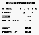 It’s like the Konami Code without having to put it in, but better. Still using the Konami code while playing will give you all the options, just like in *Gradius*.