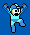 Game Boy Mega Man overlaid over NES sprite. Look at the arms.