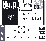 Game Boy Screenshot