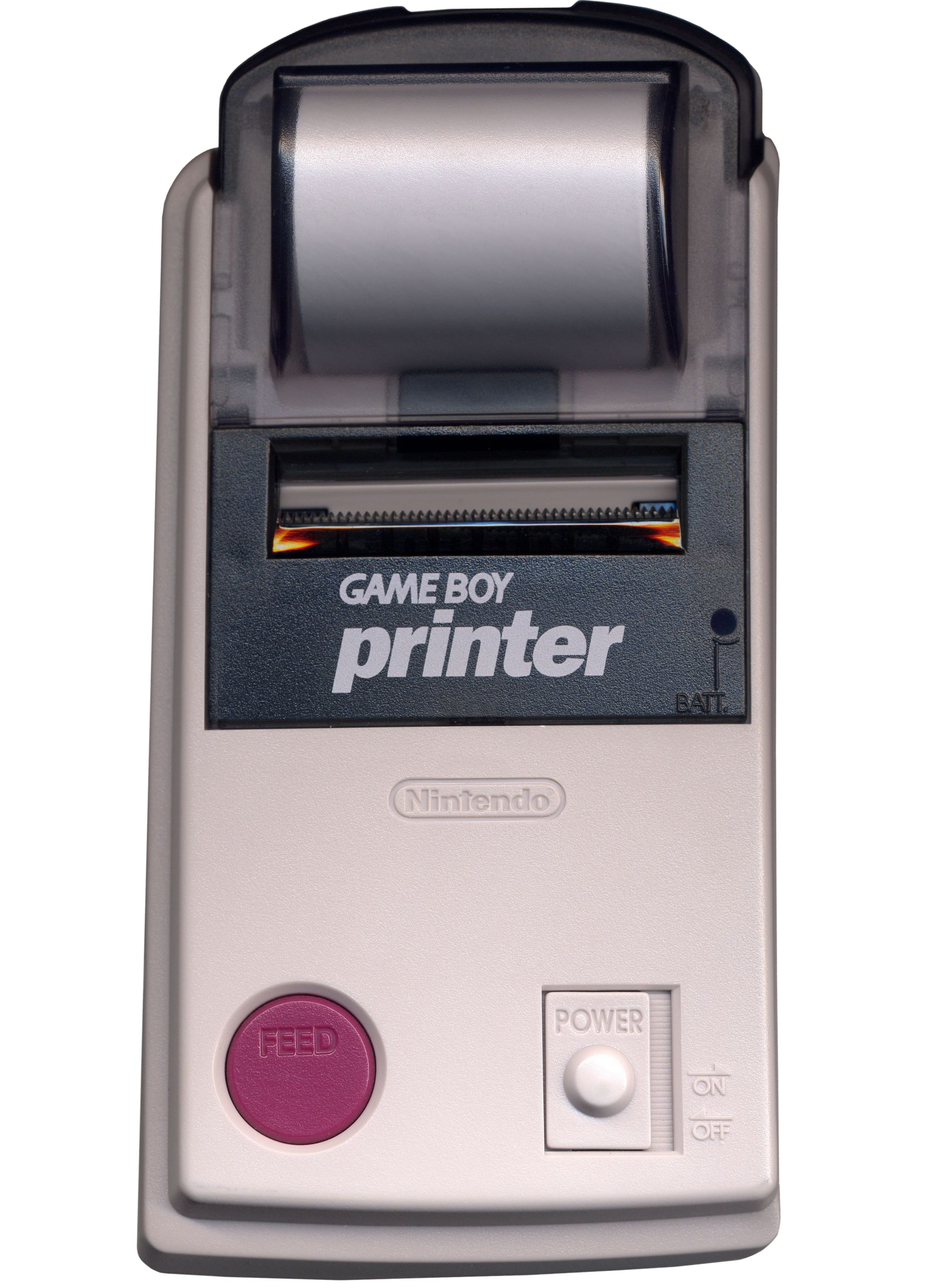 The Game Boy Printer.